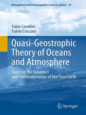 cover image of Quasi-Geostrophic Theory of Oceans and Atmosphere